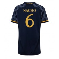 Camiseta Real Madrid Nacho #6 Segunda Equipación Replica 2023-24 para mujer mangas cortas